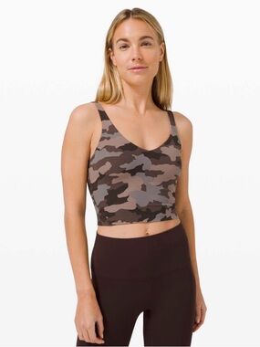 Lululemon Align Tank Heritage 365 Camo Dusty Bronze, Size 8